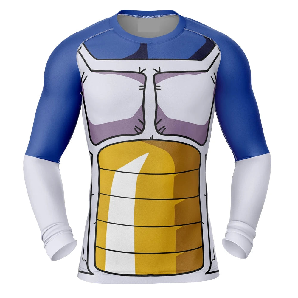 Dragon Ball Z 'Vegeta | Prince of all Saiyans' Long Sleeve Compression Rashguard