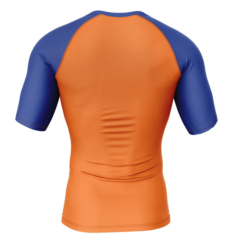 Dragon Ball Z 'Kame Kanji' Short Sleeve Compression Rashguard