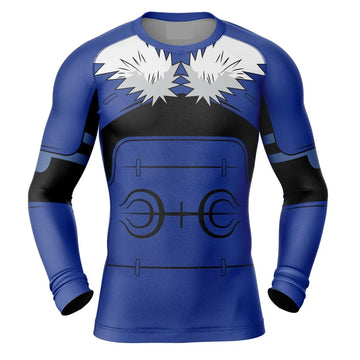 BJJ Rash Guard Naruto 'Tobirama' Long Sleeve Compression Rashguard