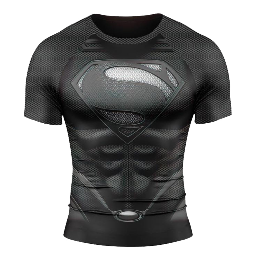 Superman 'Pre-Crisis' Short Sleeve Compression Rashguard