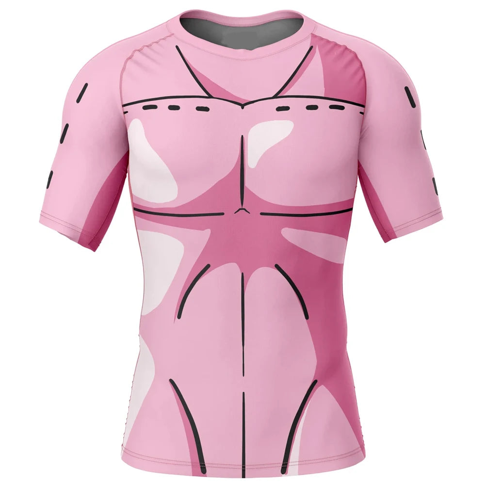 Dragon Ball Z 'Kid Buu' Short Sleeve Compression Rashguard