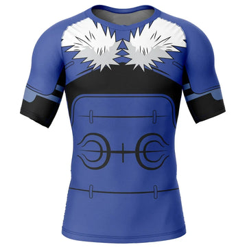 BJJ Rash Guard Naruto 'Tobirama' Short Sleeve Compression Rashguard