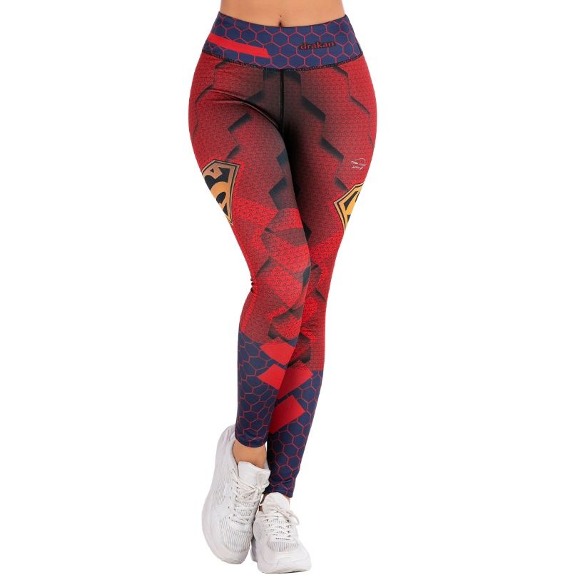 Women's Superman 'Red Krytpon' Leggings