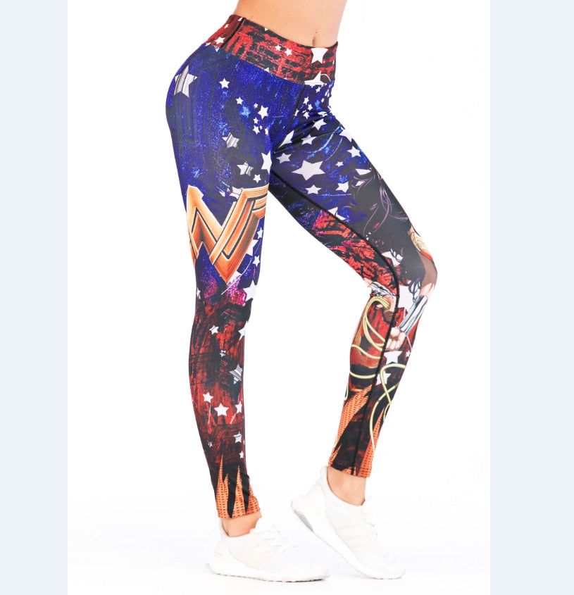 Women's Wonder Woman 'Battle Tested' Leggings