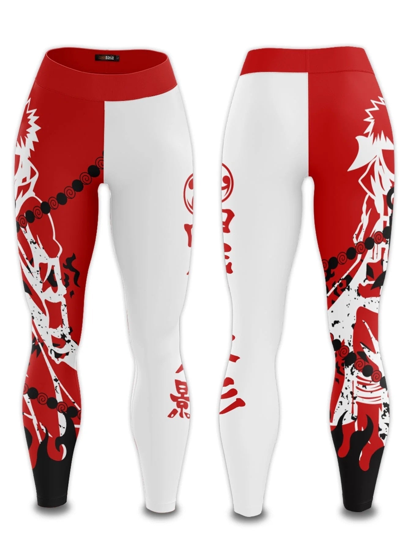 BJJ Rash Guard Women's Naruto 'Sharingan | Indra' Leggings Yoga Pants