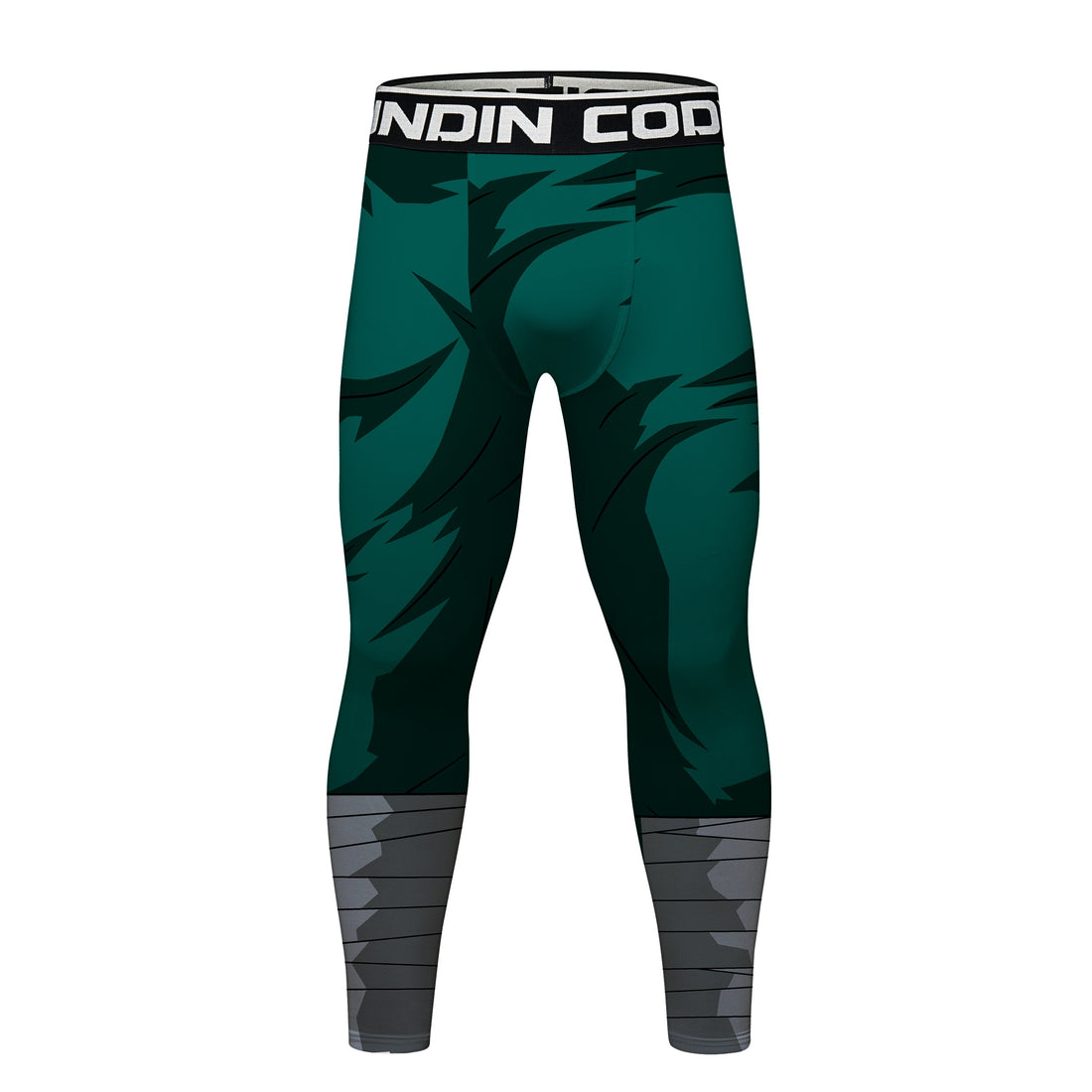 BJJ Rash Guard Men's Naruto 'Rock Lee' Elite Leggings Compression Spats