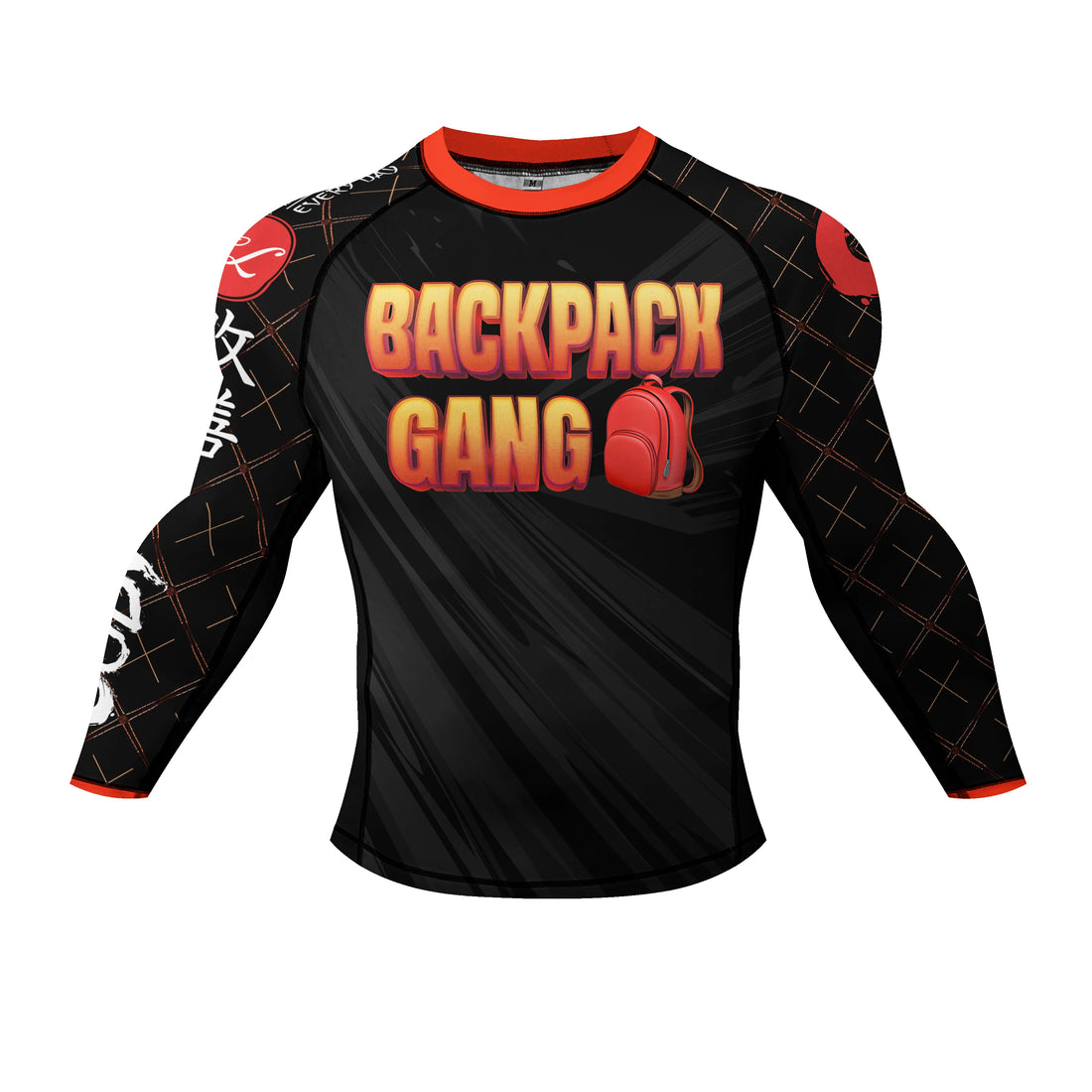 Backpack Gang Long Sleeve Compression Rashguard