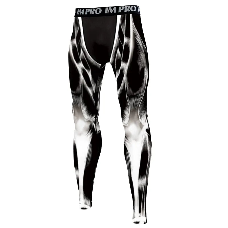 Warrior 'X-Ray' Premium Compression Leggings Spats