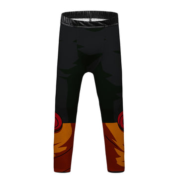 BJJ Rash Guard Kid's Naruto Elite Compression Leggings Spats