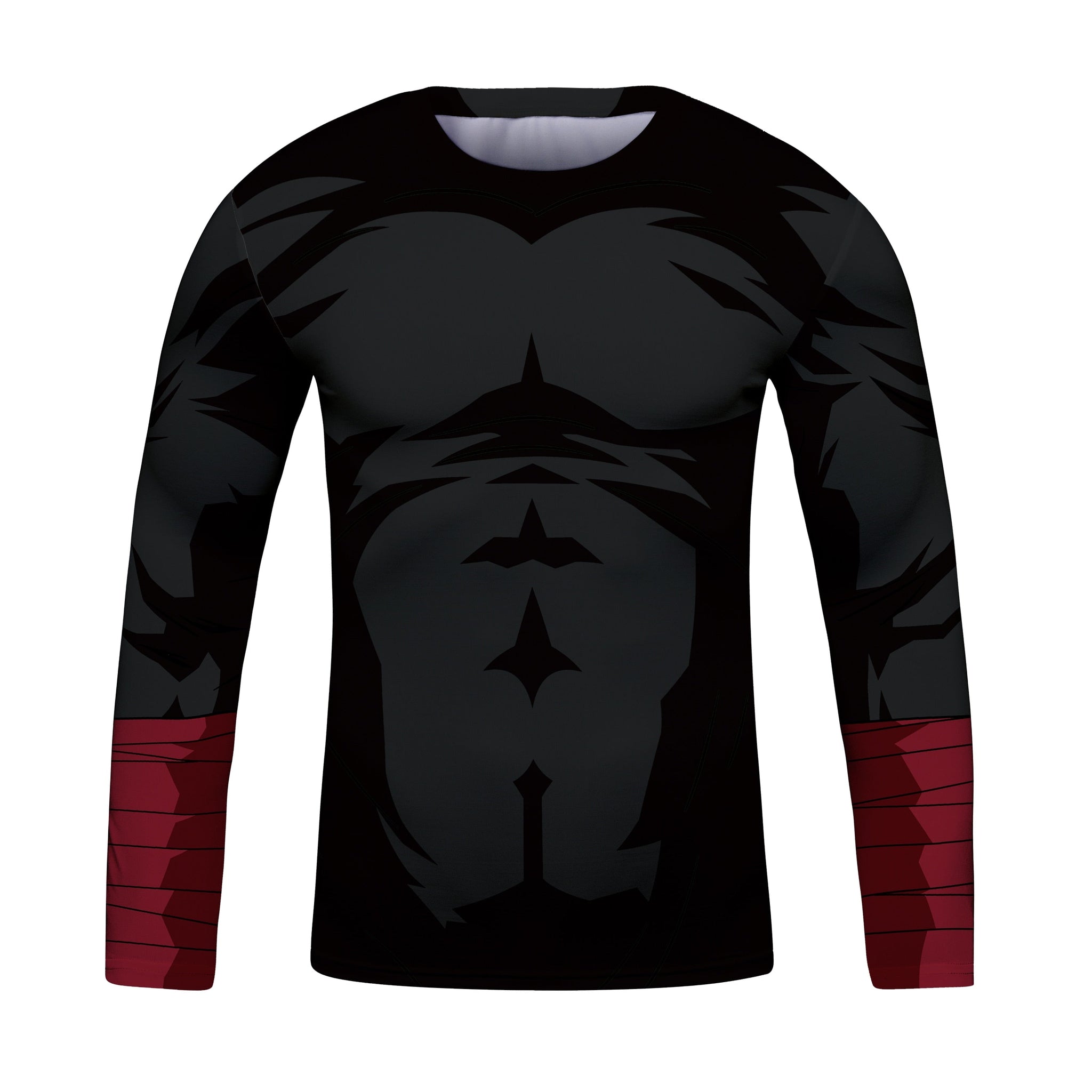 BJJ Rash Guard Kid's Naruto 'Rock Lee | Dark ' Elite Long Sleeve Compression Rashguard