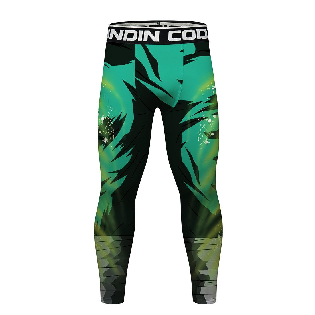 BJJ Rash Guard Men's Naruto 'Rock Lee | 2.0' Elite Leggings Compression Spats