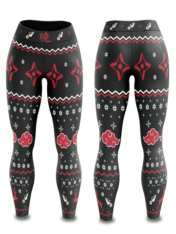 BJJ Rash Guard Women's Naruto 'Akatsuki | Kunai' Leggings Yoga Pants