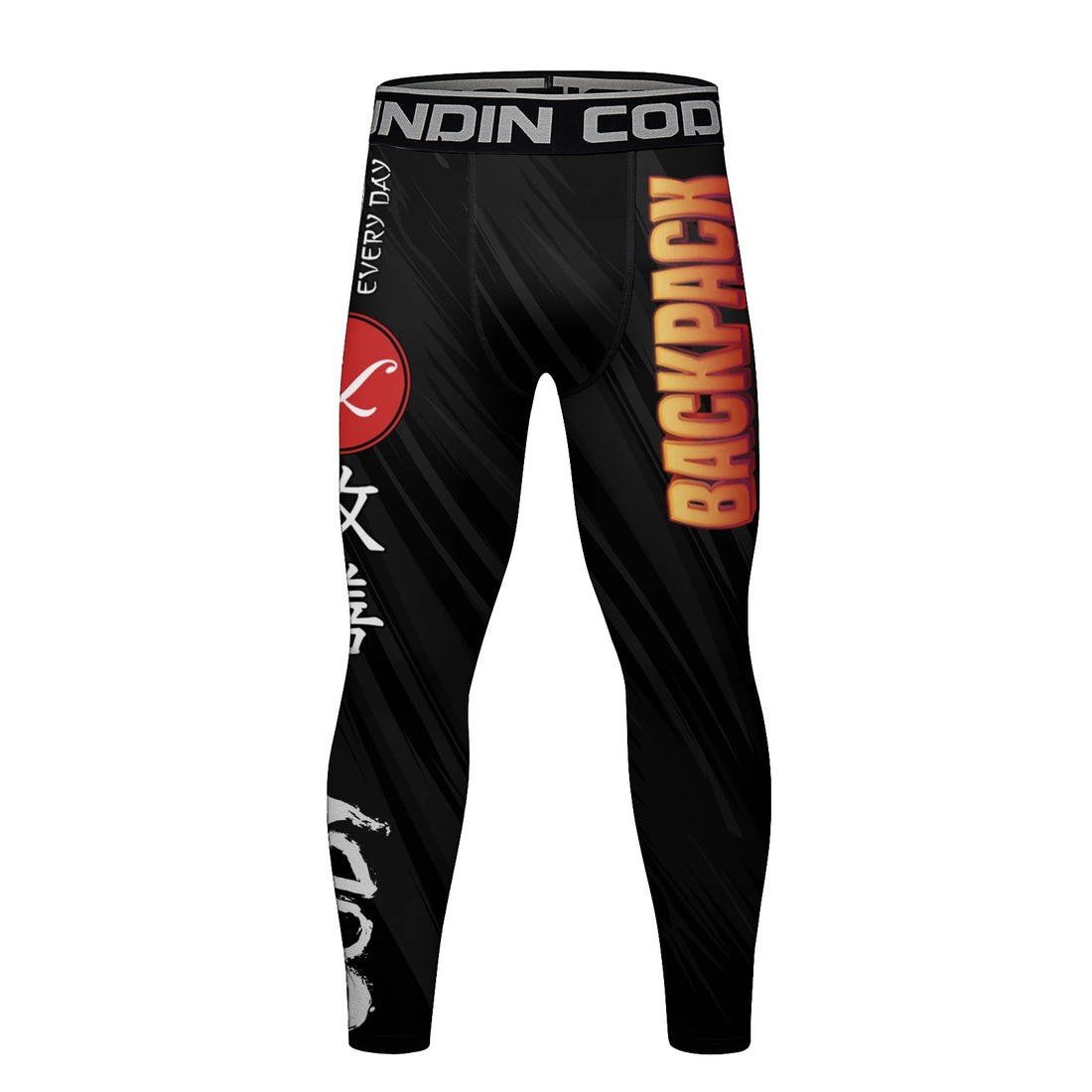 Backpack Gang Compression 2 Piece Long Sleeve Rashguard Set