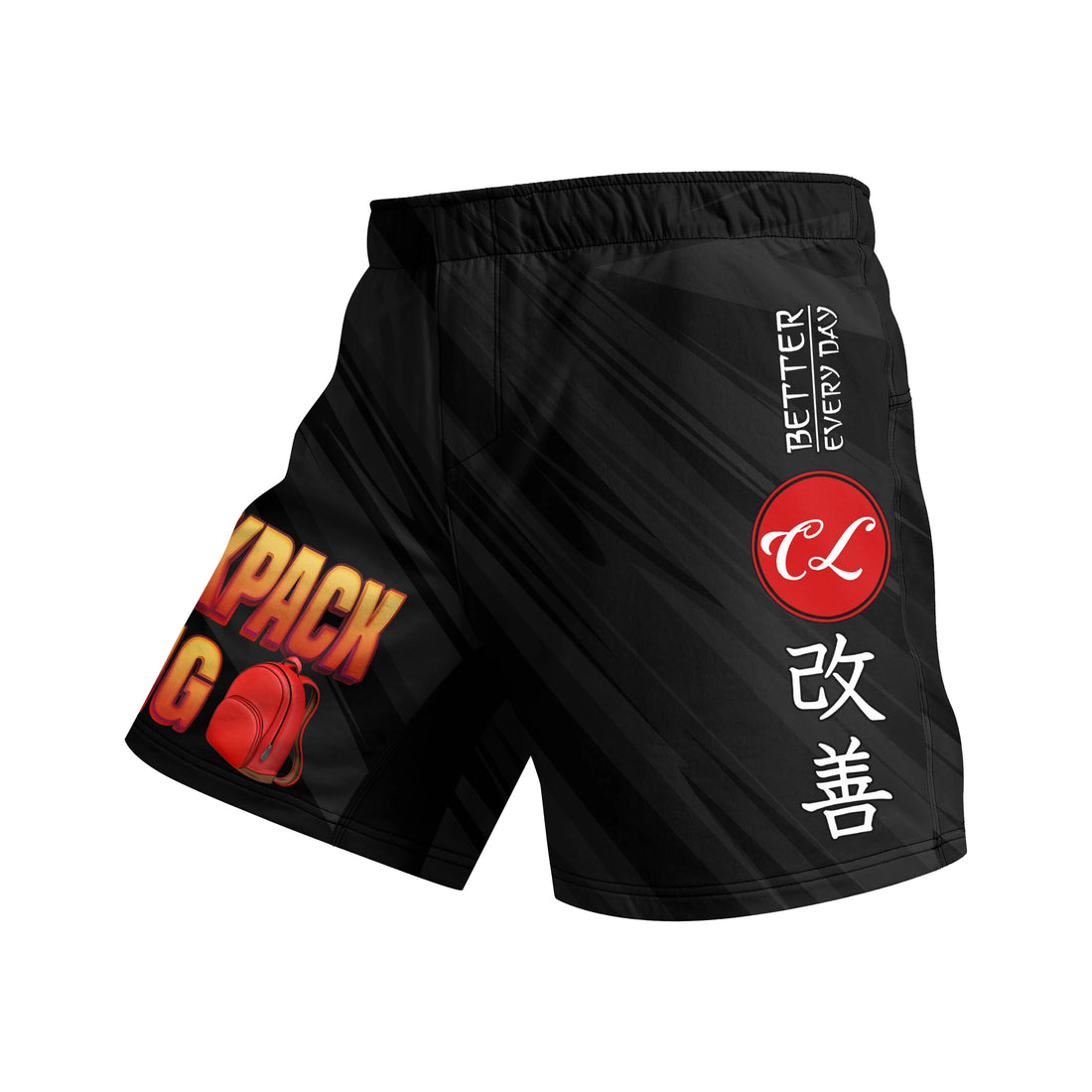 Backpack Gang Fight Shorts