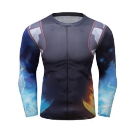 BJJ Rash Guard My Hero Academia 'Todokori | Ice' Elite Long Sleeve Rashguard