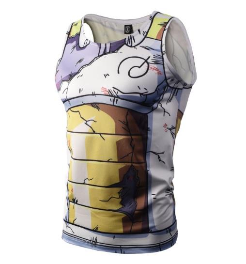 Battle Damaged Vegeta Resurrection F Armor Dragon Ball Z Tank Top-RashGuardStore