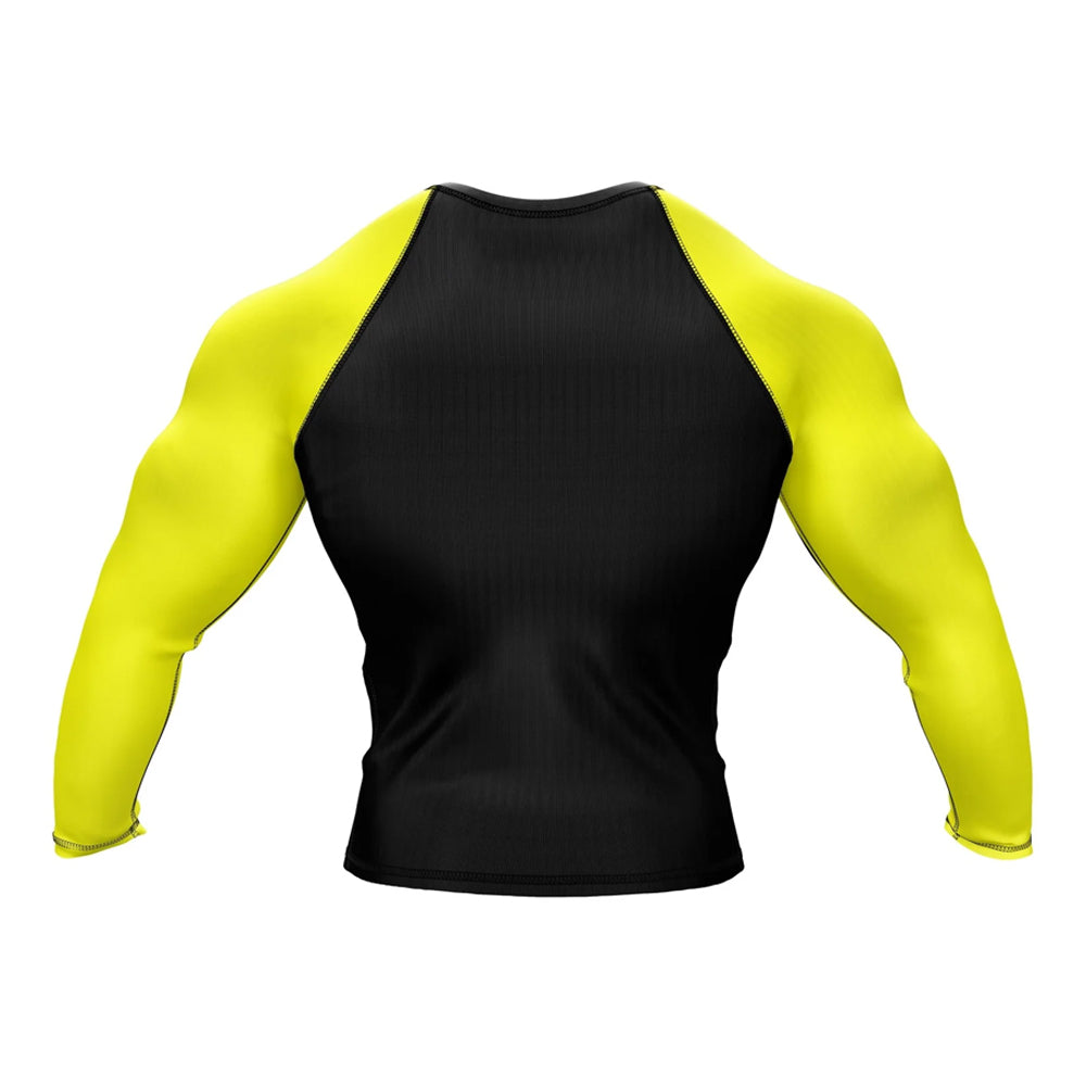 Dragon Ball Z 'Over 9000' Long Sleeve Compression Rashguard