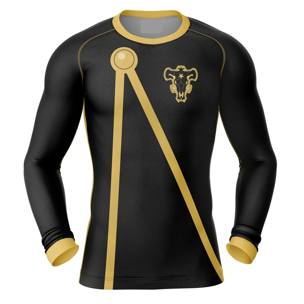 Black Clover 'Asta' Long Sleeve Compression Rashguard