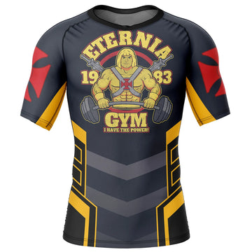 Masters of the Universe 'He-Man| Comic' Short Sleeve Compression Rashguard