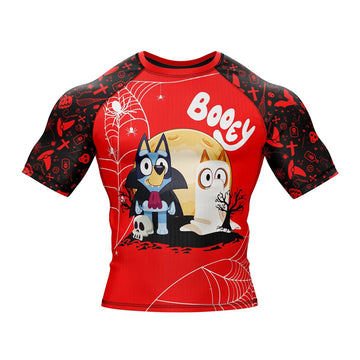 Bluey 'Booey' Short Sleeve Compression Rashguard