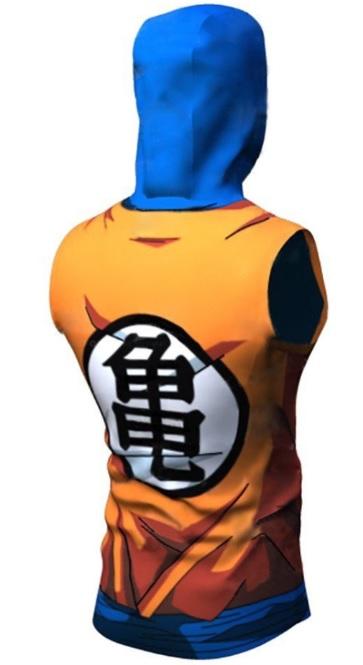 Goku Dragon Ball Z Sleeveless Hoodie-RashGuardStore