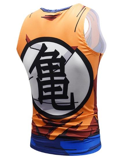 Goku Go Kanji 2.0 Dragon Ball Z Tank Top-RashGuardStore