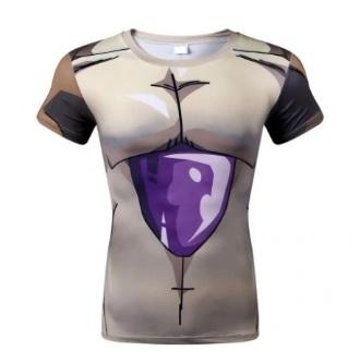 Golden Frieza Dragon Ball Z Short Sleeve Compression Rash Guard-RashGuardStore