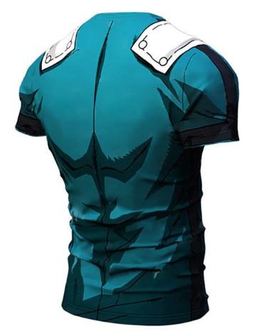 My Hero Academia 'Deku' Short Sleeve Compression RashGuard-RashGuardStore