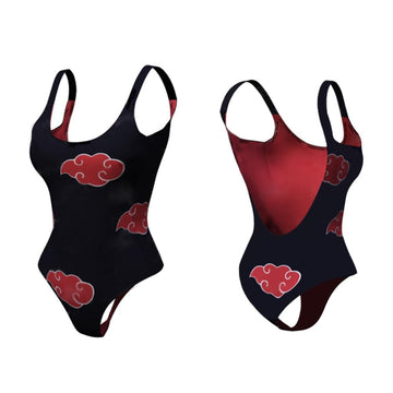 BJJ Rash Guard Women's Naruto 'Akatsuki' One Piece Swimsuit