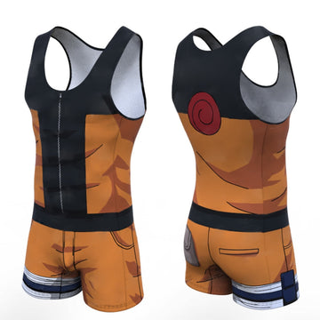 BJJ Rash Guard Naruto 'Teen Naruto' Men's Powerlifting Singlet