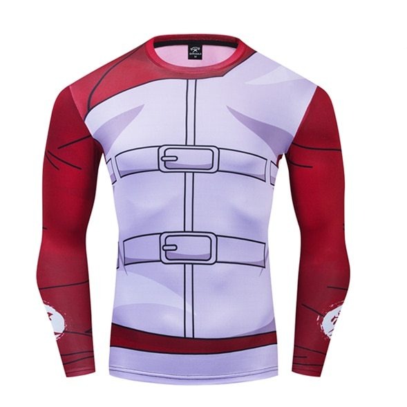 BJJ Rash Guard Naruto Compression 'Gaara | 2.0' Premium Long Sleeve Rashguard