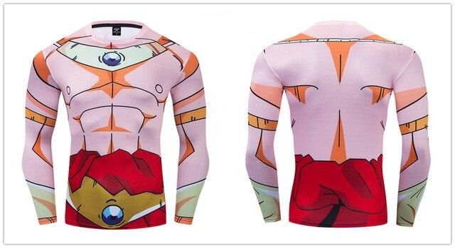 BJJ Rash Guard Dragon Ball Z Compression 'Broly' Premium Long Sleeve Rashguard