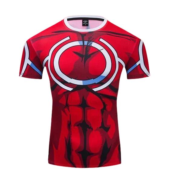 BJJ Rash Guard My Hero Academia Compression 'All Might Silver Age' Premium Short Sleeve RashGuard