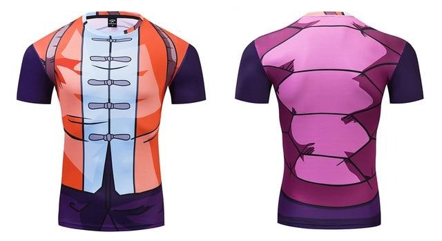 BJJ Rash Guard Dragon Ball Z Compression 'Master Roshi' Premium Short Sleeve Rashguard