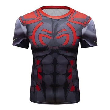 BJJ Rash Guard My Hero Academia 'Onyx Deku Plus Ultra' Elite Short Sleeve Rashguard