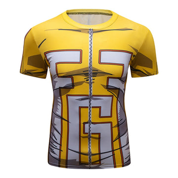 BJJ Rash Guard My Hero Academia 'Fat Gum' Elite Short Sleeve Rashguard