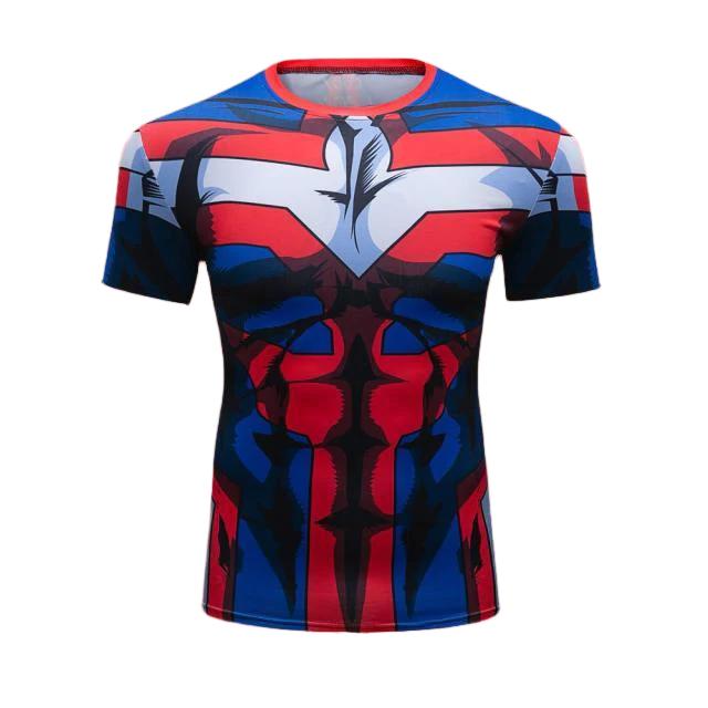 BJJ Rash Guard My Hero Academia 'All Might | Classic' Elite Short Sleeve Rashguard