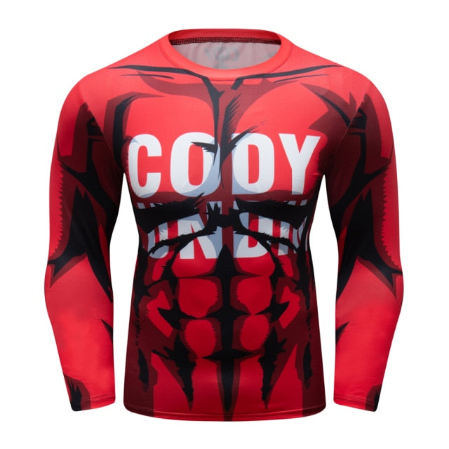 BJJ Rash Guard My Hero Academia 'Plus Ultra | Red' Elite Long Sleeve Rashguard