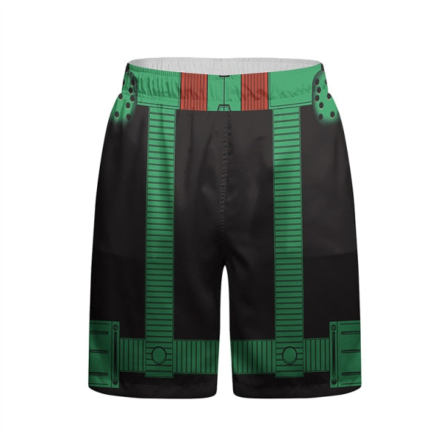 BJJ Rash Guard My Hero Academia 'Bakugo' Shorts