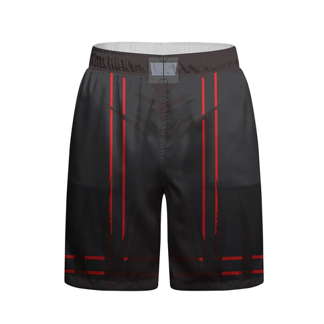 BJJ Rash Guard My Hero Academia 'Onyx Tenya' Shorts