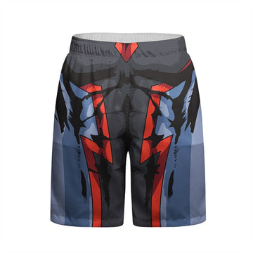 BJJ Rash Guard My Hero Academia 'Young Might | Grey' Shorts