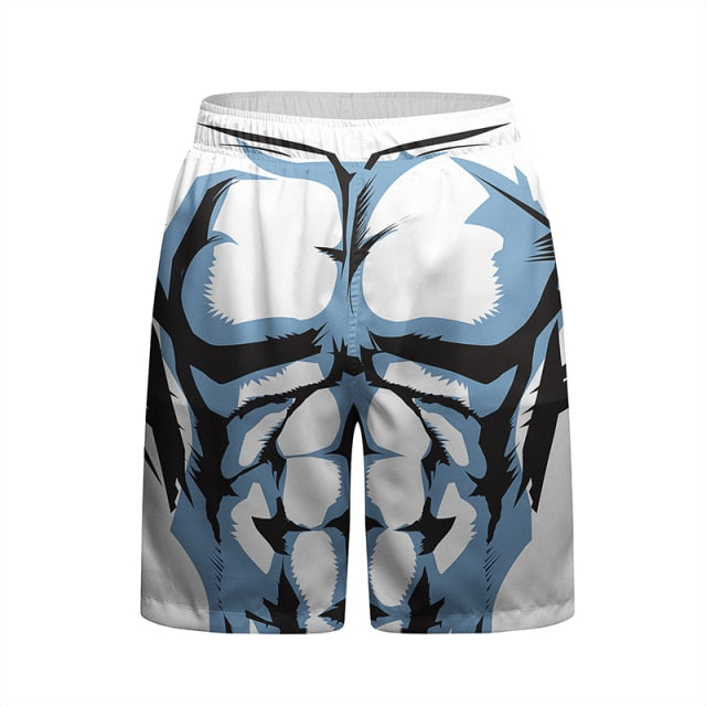 BJJ Rash Guard My Hero Academia 'Plus Ultra | White' Shorts