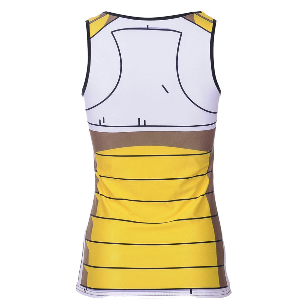 BJJ Rash Guard Women's Dragon Ball Z 'Vegeta' Compression Tank Top