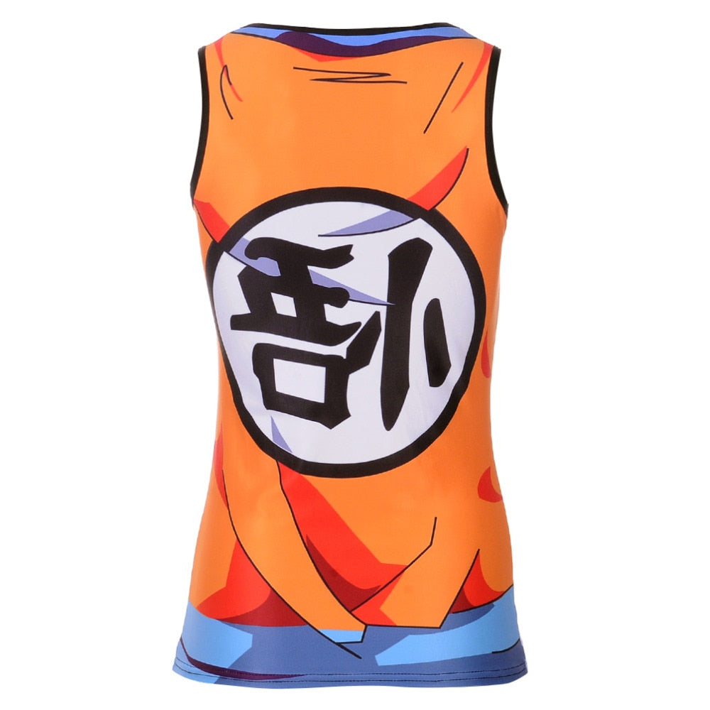 BJJ Rash Guard Women's Dragon Ball Z 'Goku' Compression Tank Top