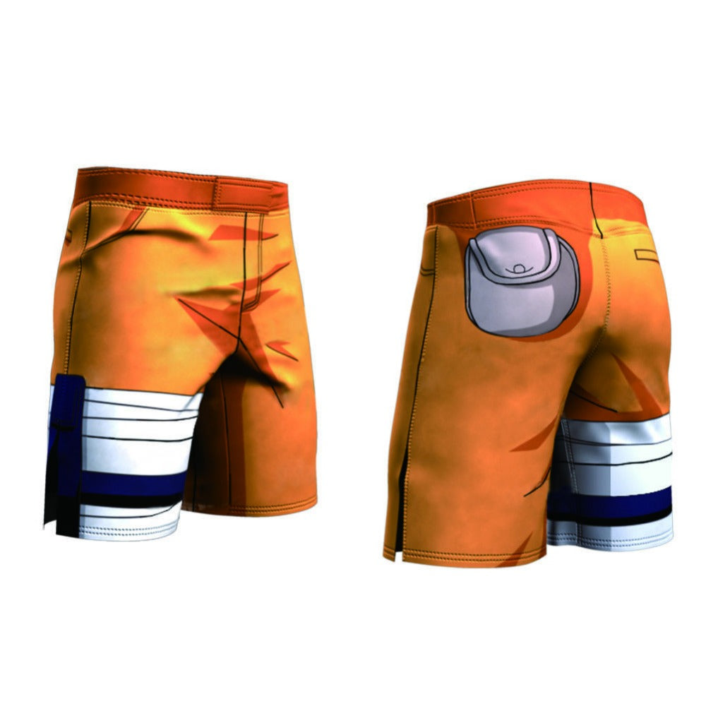 BJJ Rash Guard Men's Naruto Shorts