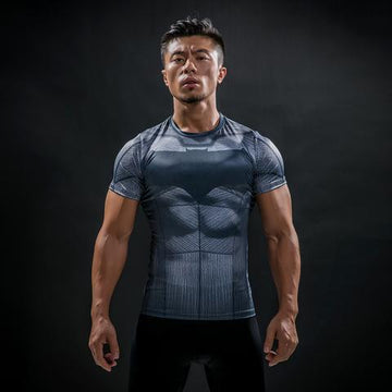 Batman 'Outsiders' Animated Short Sleeve Rashguard