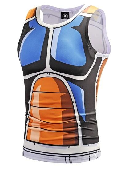 Raditz Armor Dragon Ball Z Tank Top-RashGuardStore