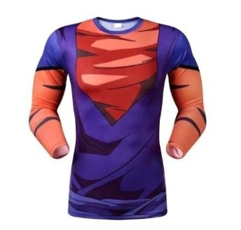 Vegito Armor Dragon Ball Z Compression Long Sleeve Rash Guard-RashGuardStore