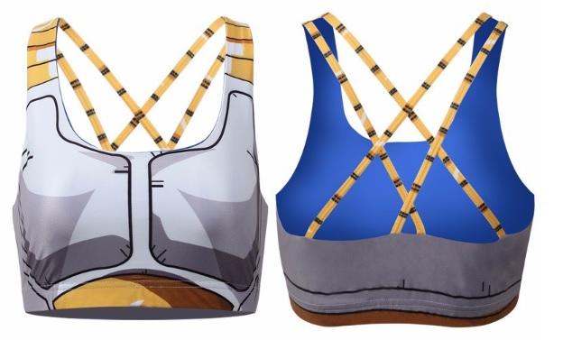 Women's Vegeta Dragon Ball Z Bra-RashGuardStore