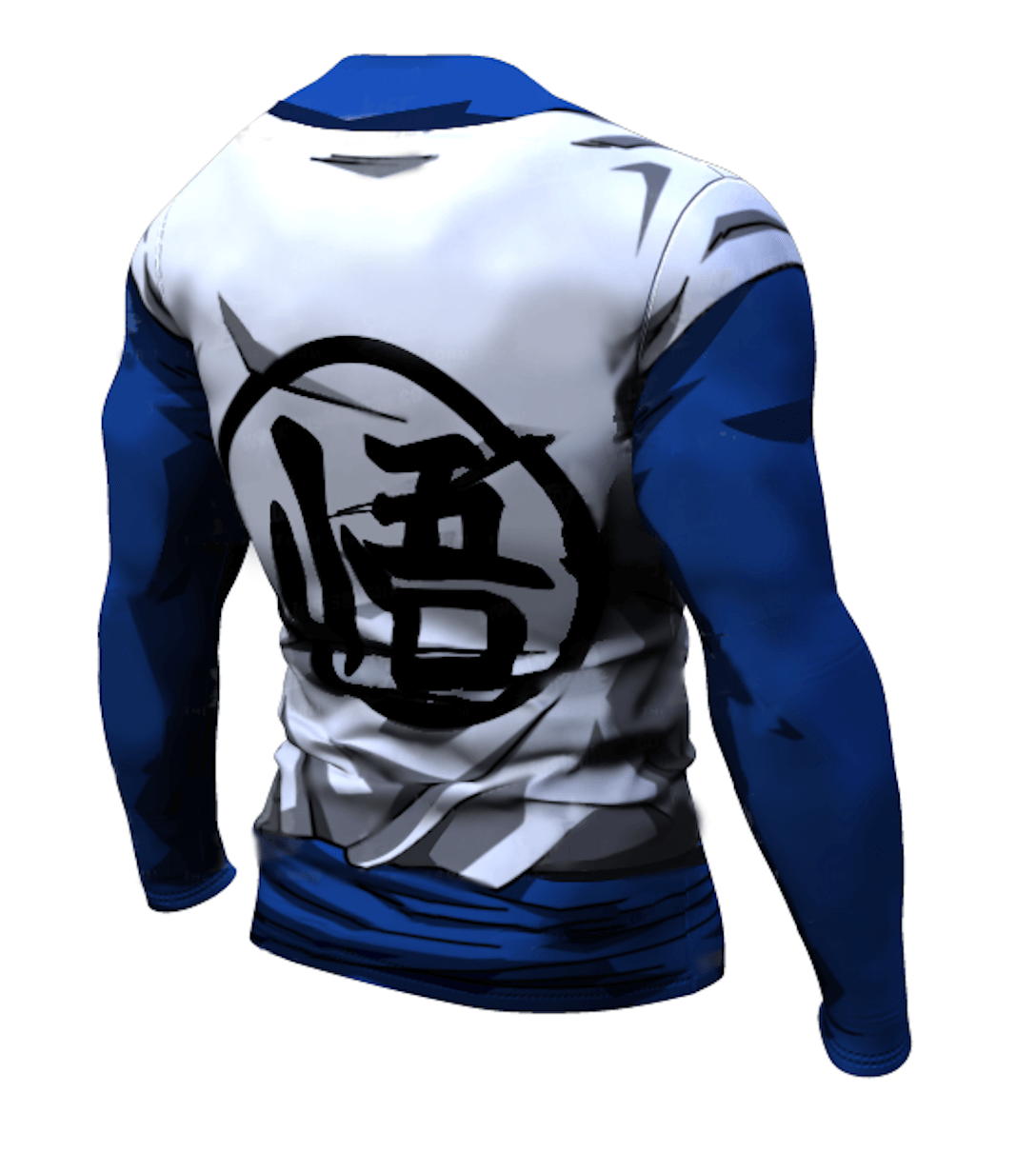 Dragon Ball Z Compression 'Goku Seiryu Gi' Premium Long Sleeve Rashguard